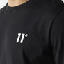 11 Degrees - Future Tech Back Graphic T-Shirt - Black