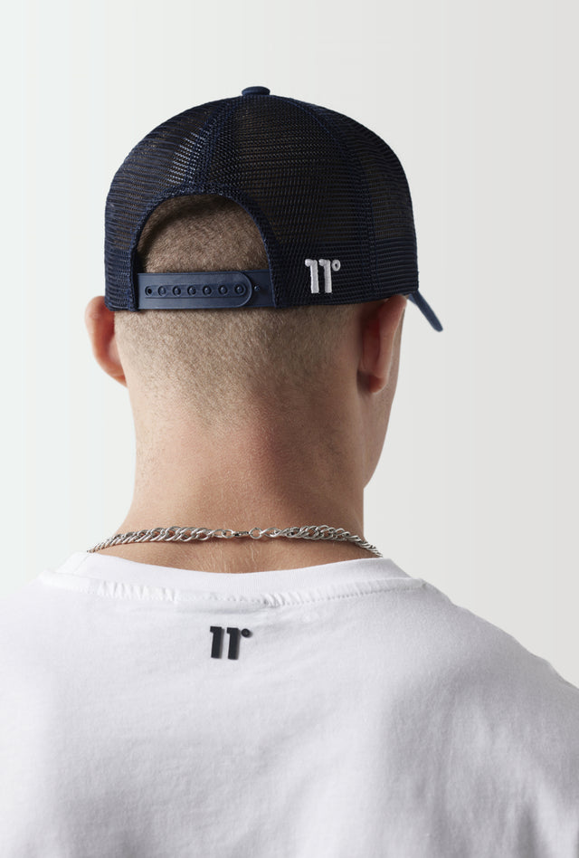 11 Degrees - Trucker Cap - Navy