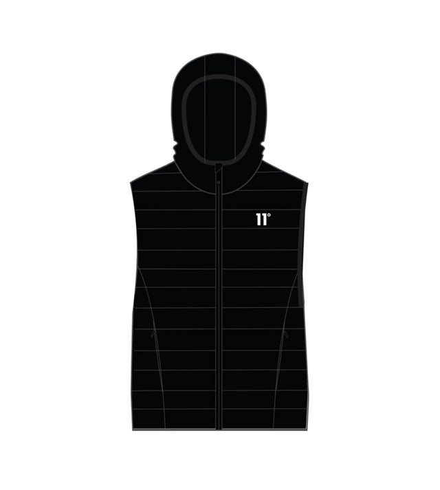 11 Degrees - Space Gilet - Black