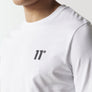 11 Degrees - Future Tech Back Graphic T-Shirt - White