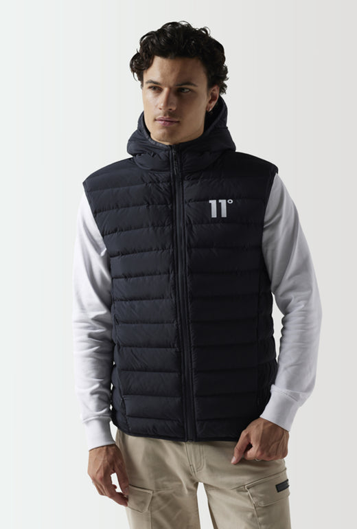 11 Degrees - Space Gilet - Black