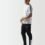 11 Degrees - Colour Block Slim Fit Joggers - Black/White