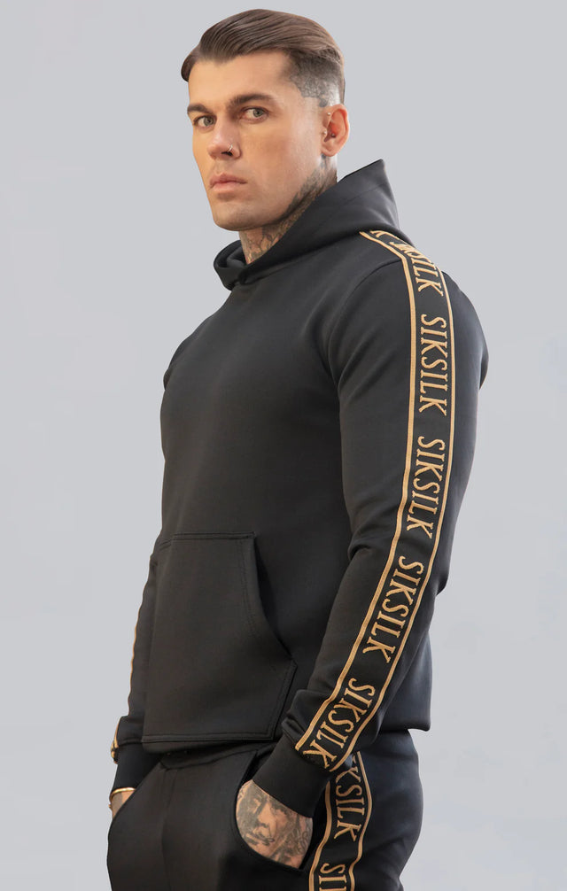 SikSilk - Black Pullover Hoodie