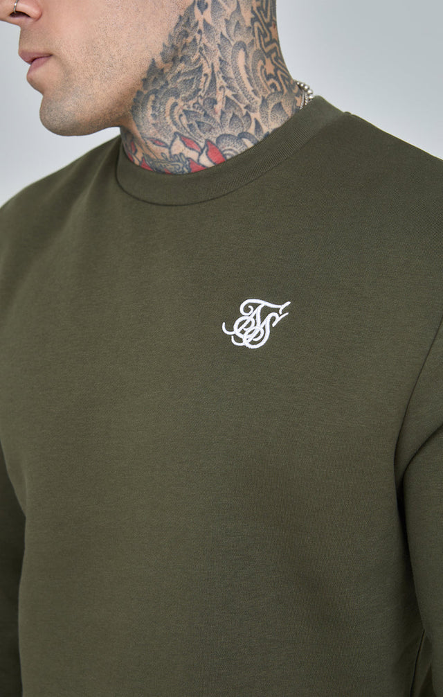 SikSilk - Khaki Essential Sweatshirt