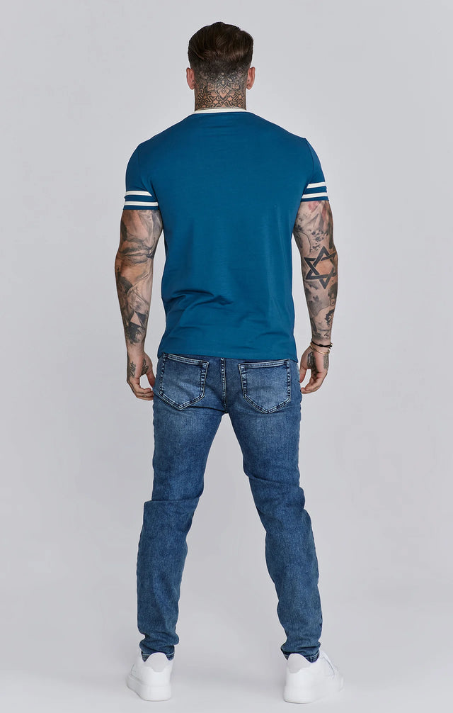 SikSilk - Blue Tournament T-Shirts