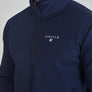 SikSilk - Navy Essentials Poly Track Top