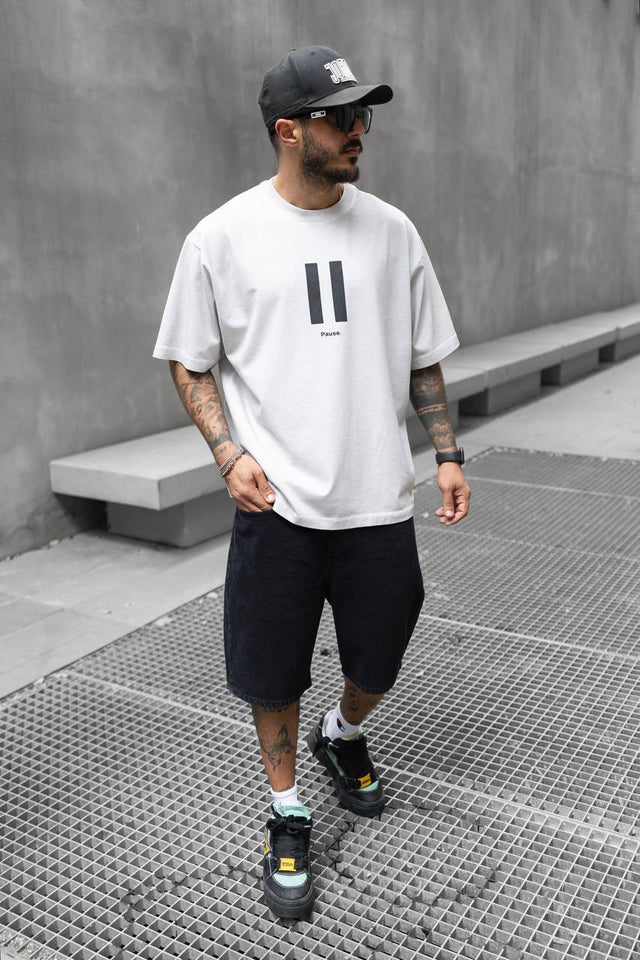 Black Island - Pause - T-Shirt - White