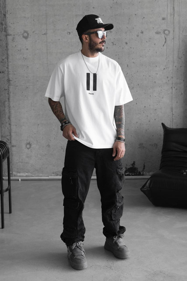 Black Island - Pause - T-Shirt - White