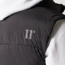 11 Degrees - Panel Puffer Gilet - Black