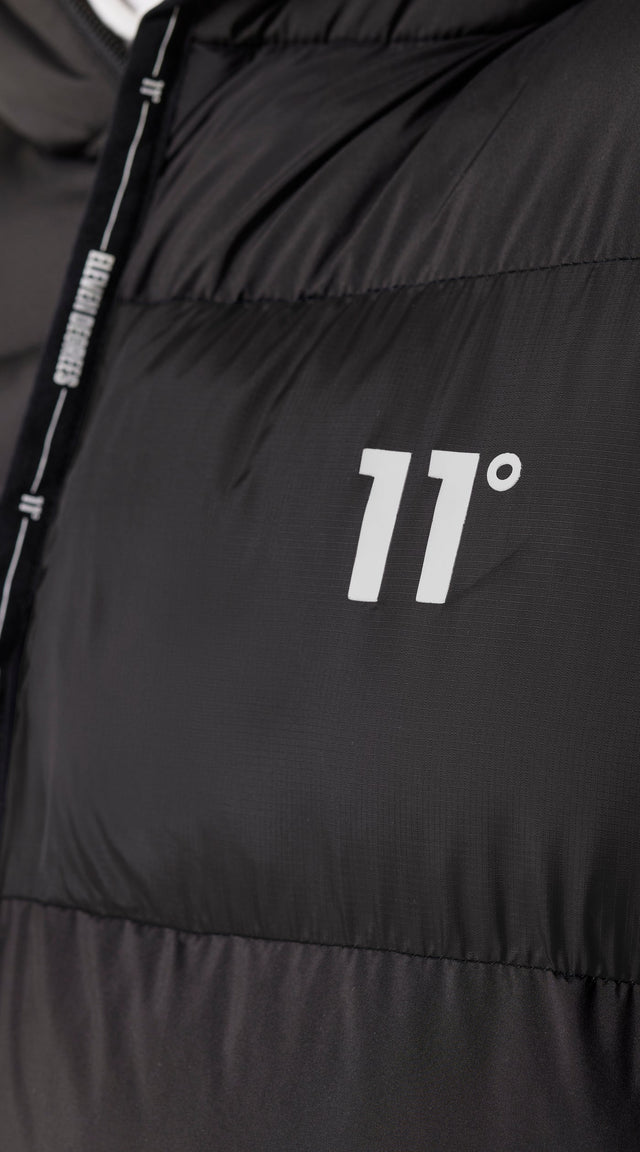 11 Degrees - Micro Puffer Jacket - Black