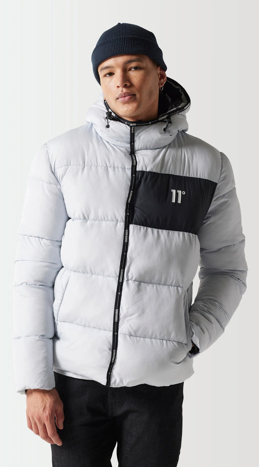 11 Degrees - Micro Puffer Jacket - Micro Chip / Black