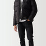 11 Degrees - Panel Puffer Jacket - Black