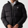 11 Degrees - Panel Puffer Jacket - Black