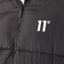 11 Degrees - Panel Puffer Jacket - Black