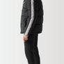 11 Degrees - Retro Taped Puffer Jacket - Black