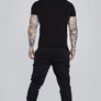 SikSilk - Black Essential Cargo Jogger