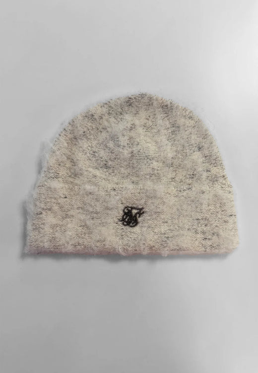 SikSilk - Ecru Knitted Beanie