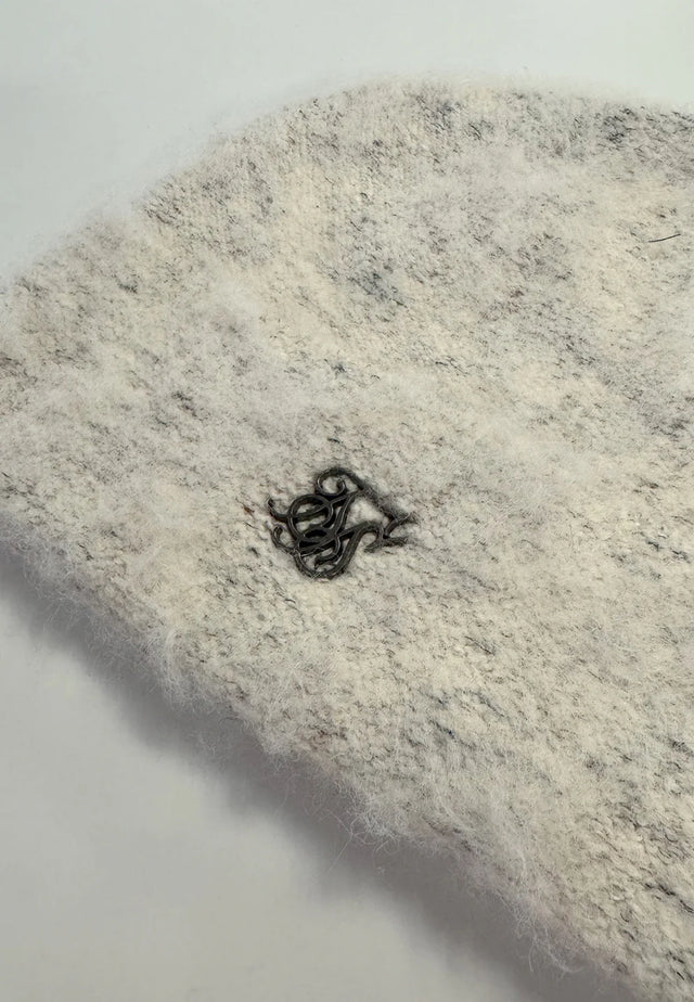 SikSilk - Ecru Knitted Beanie