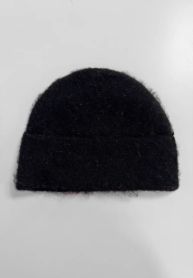 SikSilk - Black Knitted Beanie