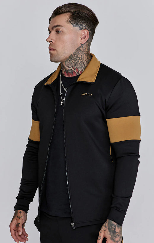 SikSilk - Black Track Top