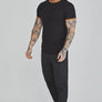 SikSilk - Black Ringer T-Shirt