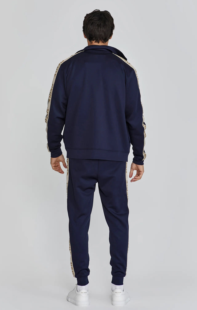 SikSilk - Navy Track Top