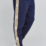 SikSilk - Navy Muscle Fit Joggers