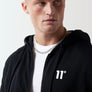 11 Degrees - Core Full Zip Hoodie - Black