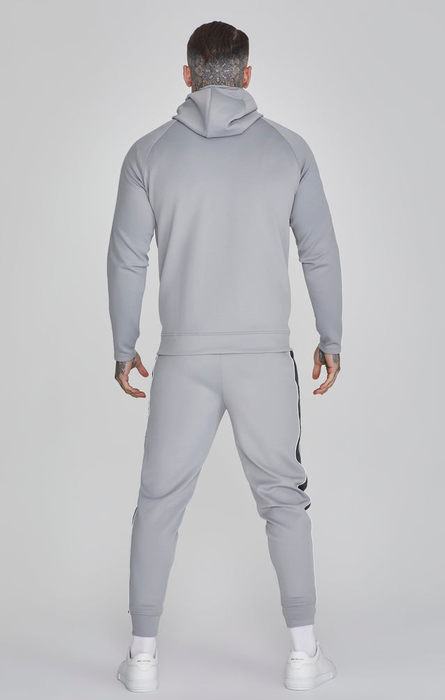 SikSilk - Grey Hoodie and Joggers Set