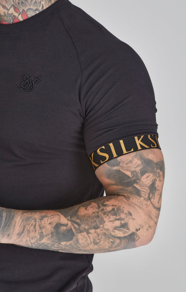 SikSilk - Black Tech T-Shirt