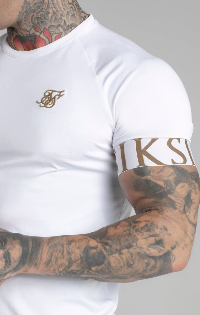 SikSilk - White Tech T-Shirt