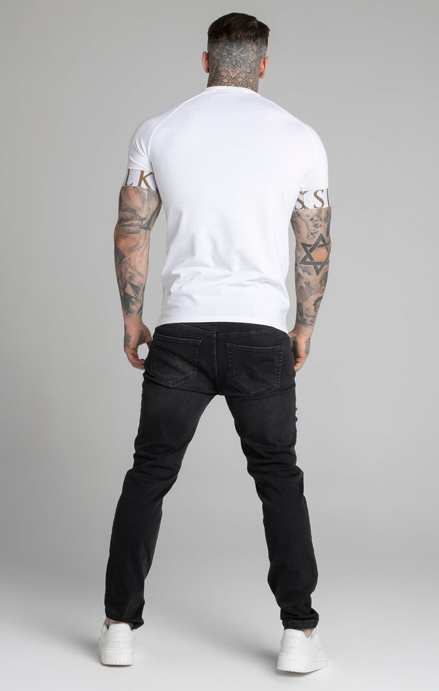 SikSilk - White Tech T-Shirt