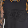 SikSilk - Black Basketball Vest
