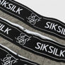 SikSilk - Grey Pack Of 3 Boxers