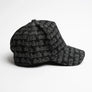 SikSilk Jacquard Denim Trucker Cap - Black