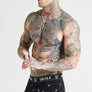 SikSilk - Black 3Pk Logo Boxer