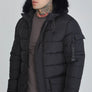 SikSilk - Black Parka