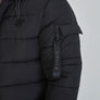 SikSilk - Black Parka