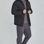 SikSilk - Black Parka