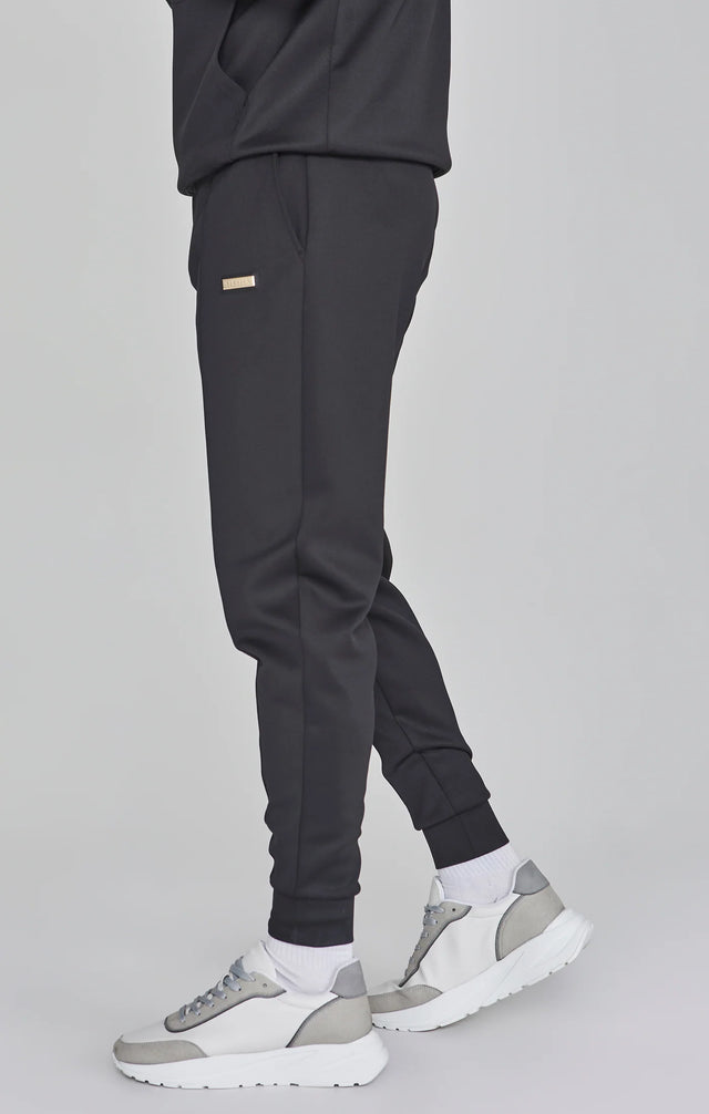 SikSilk - Black Smart Joggers