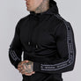 SikSilk - Black Hoodie and Joggers Set