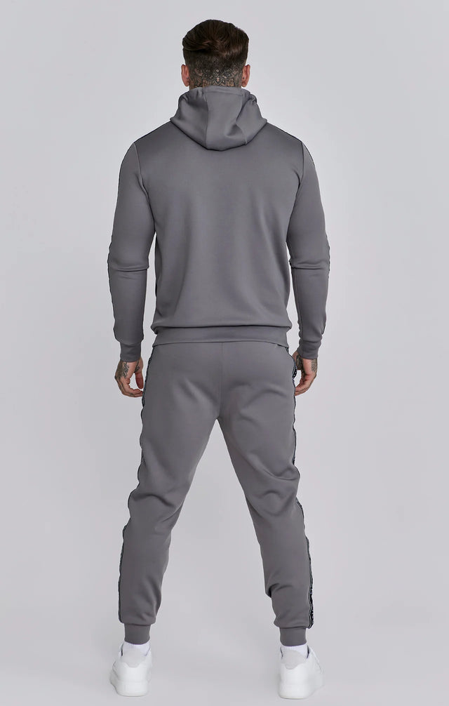 SikSilk - Grey Hoodie and Joggers Set