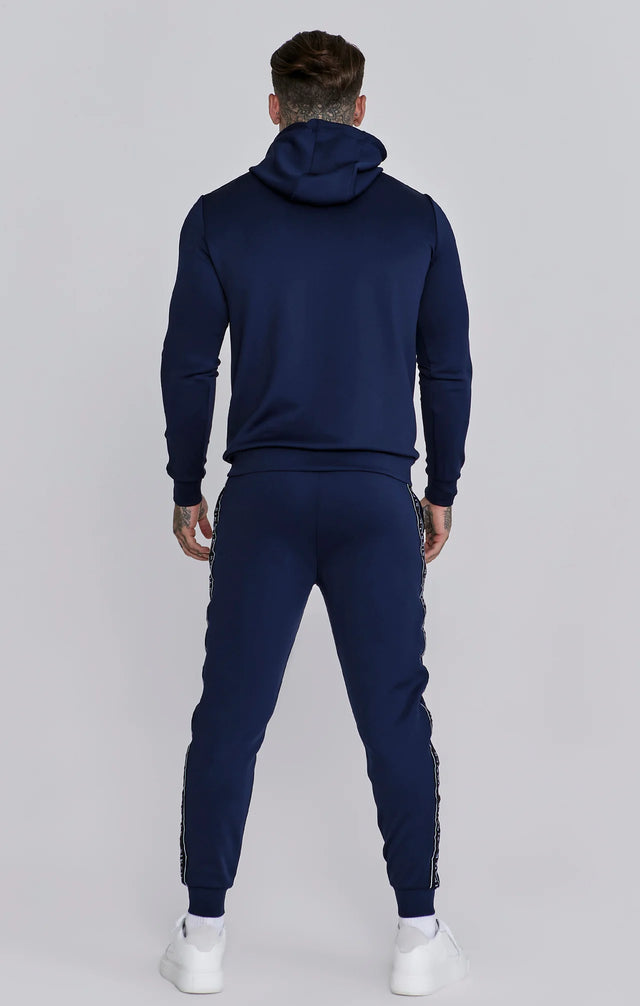 SikSilk - Navy Hoodie and Joggers Set