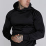 SikSilk - Black Hoodie and Joggers Set