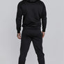 SikSilk - Black Hoodie and Joggers Set