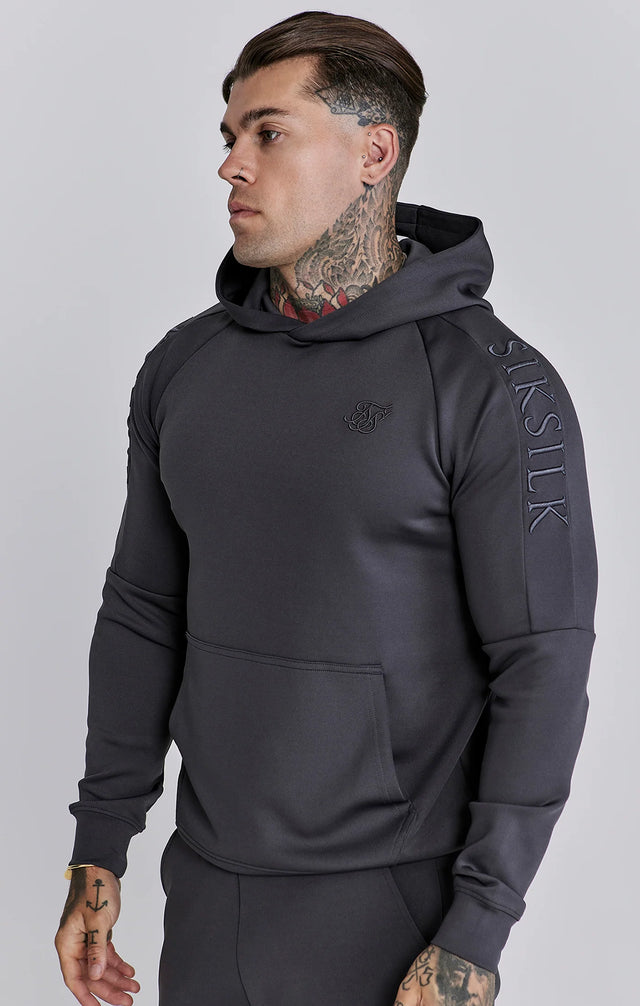 SikSilk - Grey Hoodie and Joggers Set