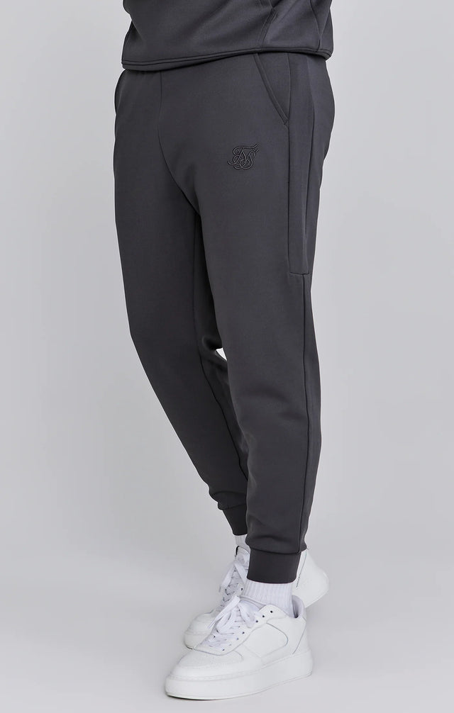 SikSilk - Grey Hoodie and Joggers Set