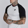 SikSilk - White Black Tech T-Shirt