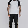 SikSilk - White Black Tech T-Shirt