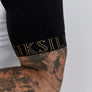 SikSilk - White Black Tech T-Shirt